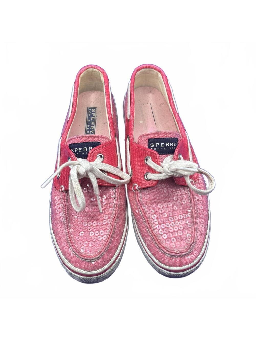 Sperry Top-Sider Pink Sequin Boat Shoes